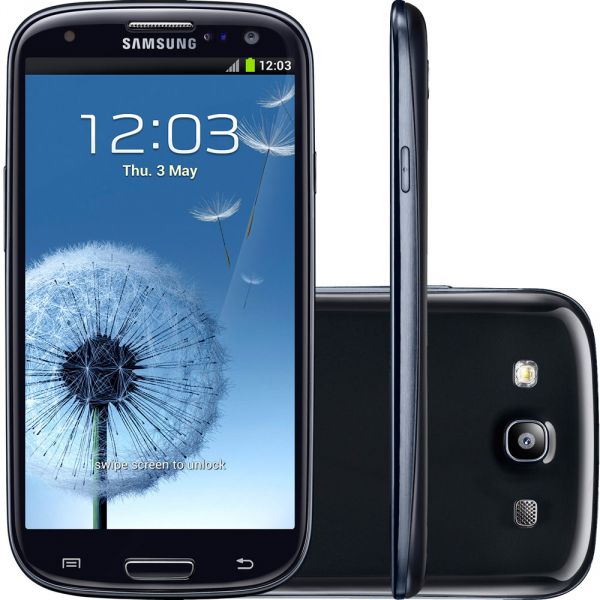 Samsung Galaxy S III I9300 16GB - Black (desbloqueado) Telem